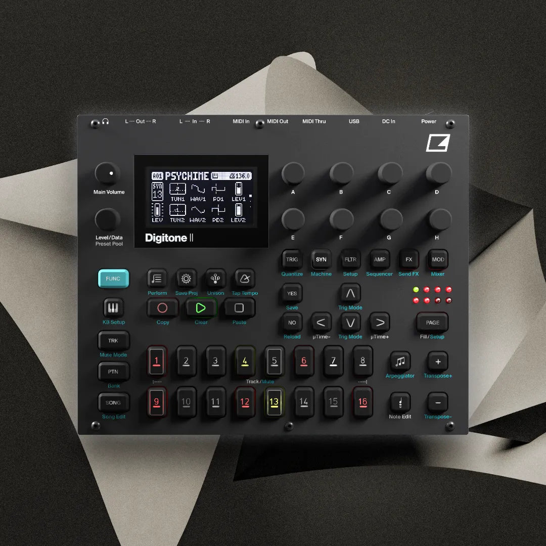 Elektron Digitone II Presets: "Flux" Sound Pack