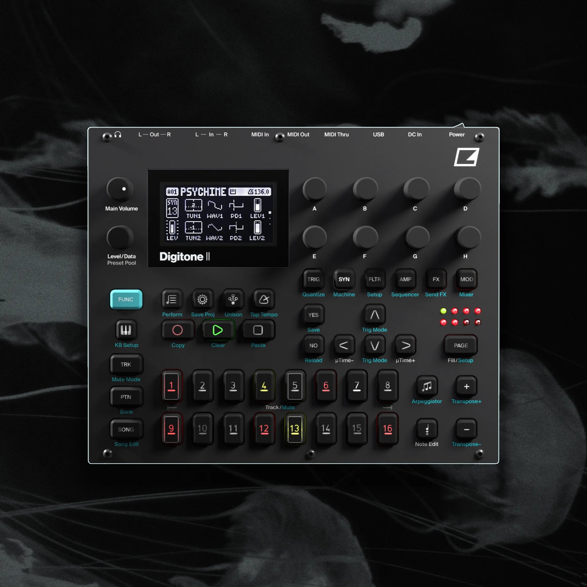 Elektron Digitone Presets: "Nemesis" Sound Pack
