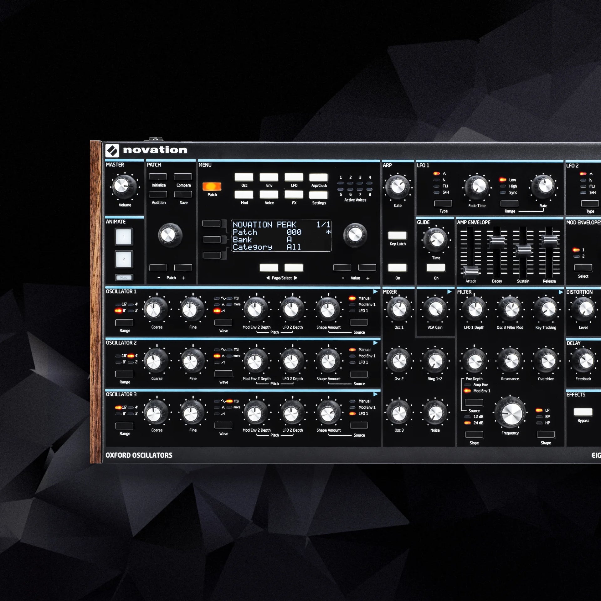 Novation Peak Presets: 
