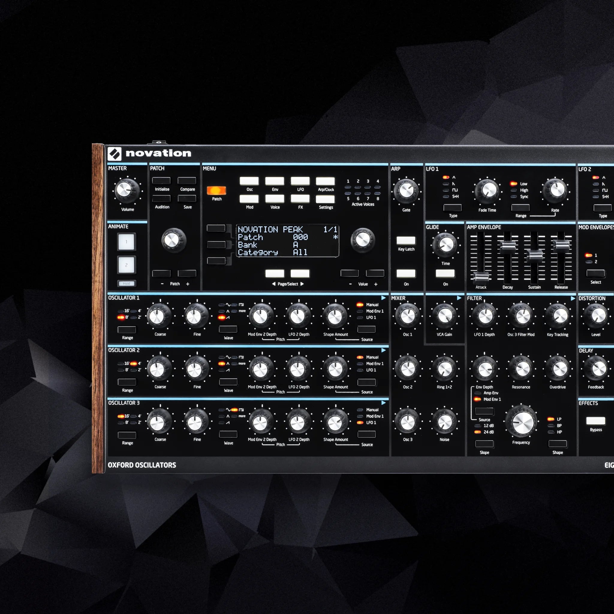 Novation Peak Presets: "Limbic Interferences" Sound Pack