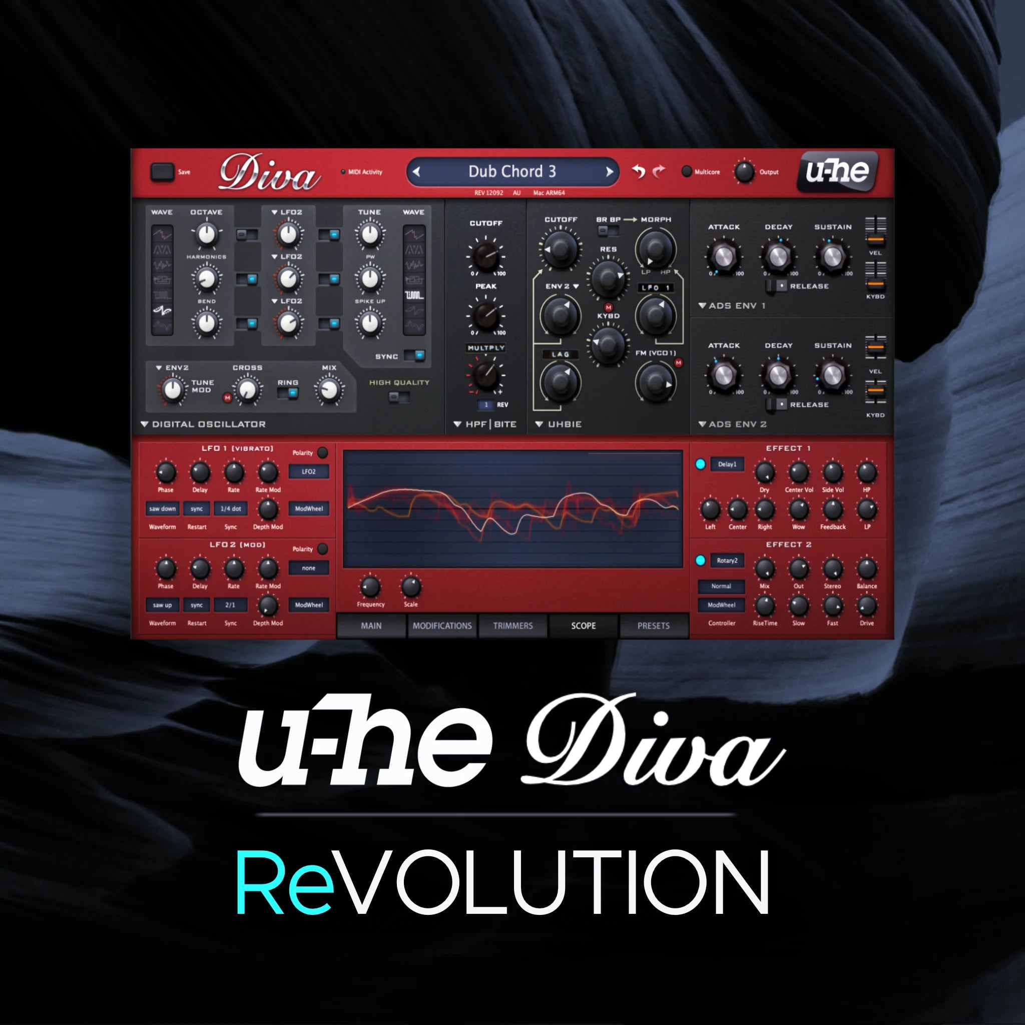 u-he Diva Presets: “ReVolution” Sound Pack