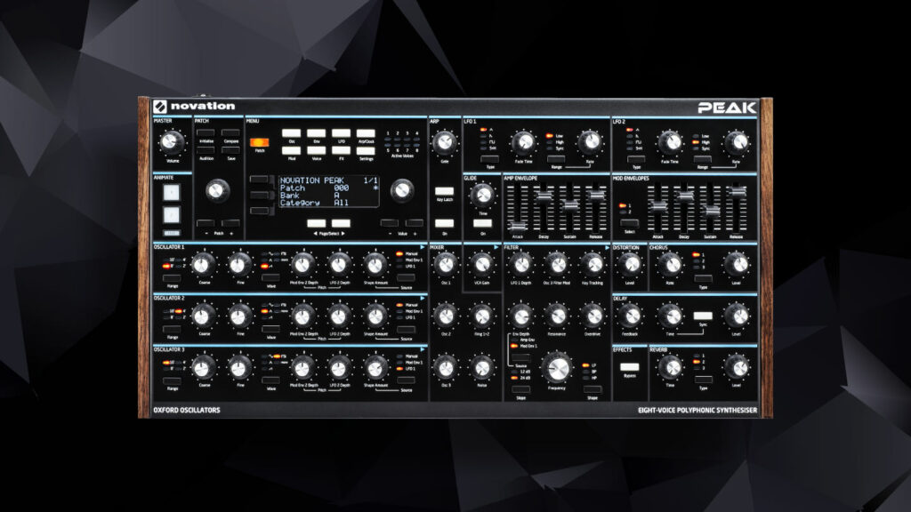 Novation Peak and Summit Presets: limbic interference sound pack