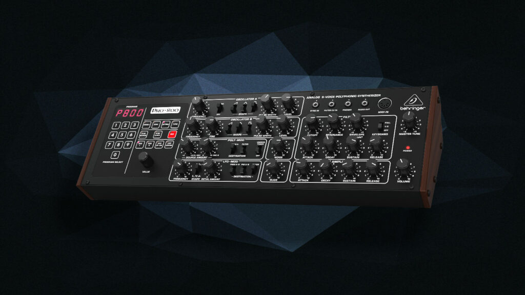 Behringer PRO-800 Presets for Ambient, Techno and Electronica